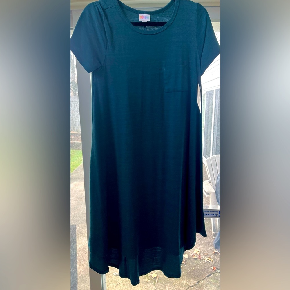 LuLaRoe Heathered Blue Carly Size XXS NWT